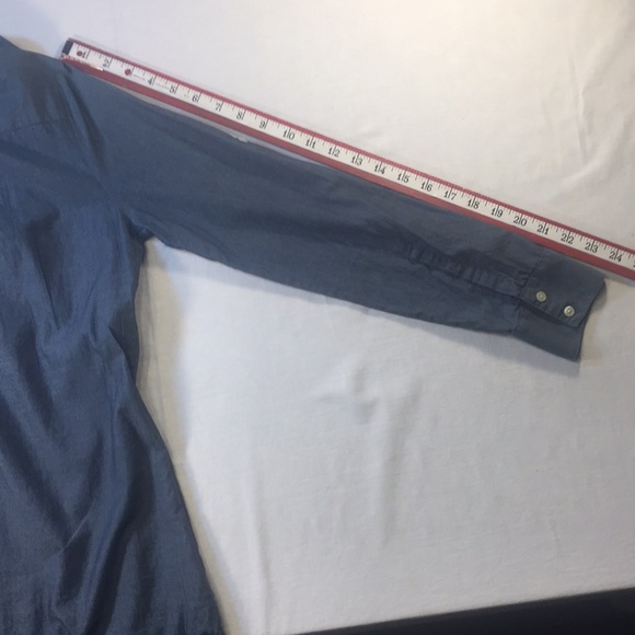 Banana republic cotton rolls sleeve shirt sz small - Picture 8 of 8